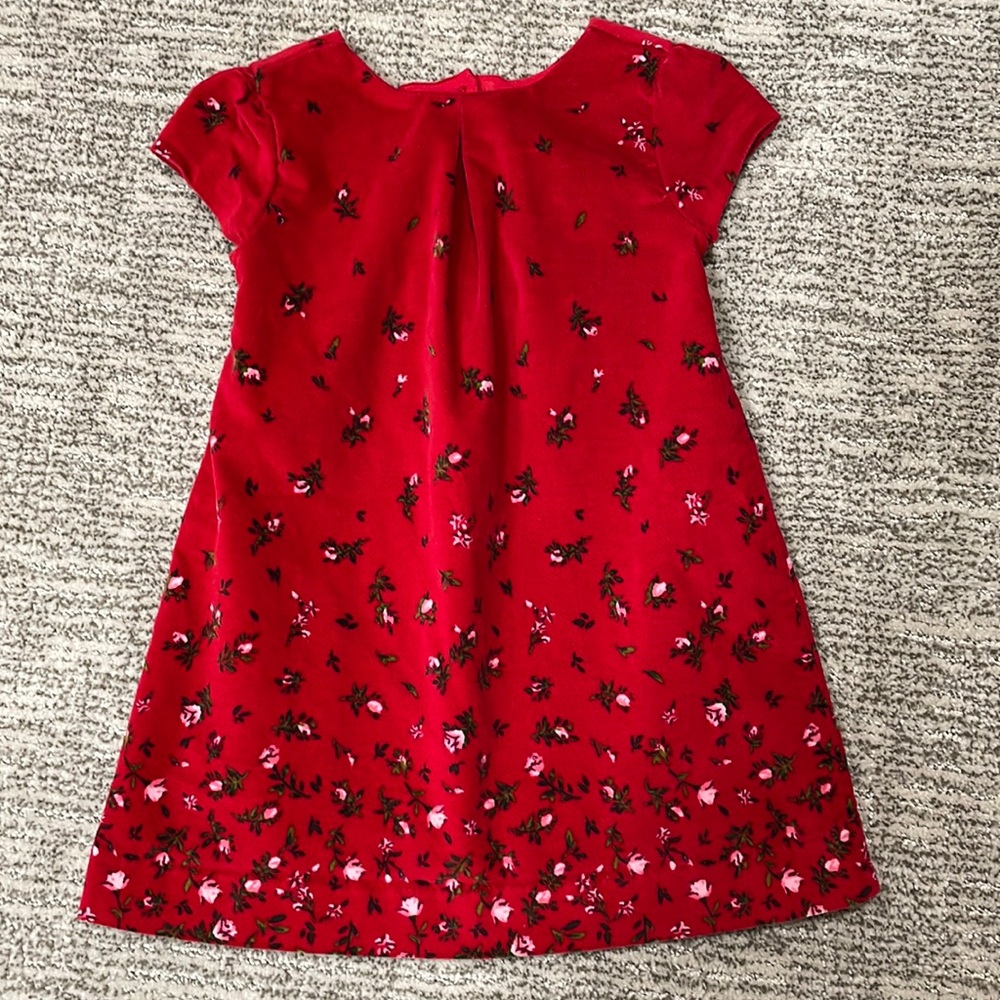 Red Velvet Dress - Picture 1 of 5